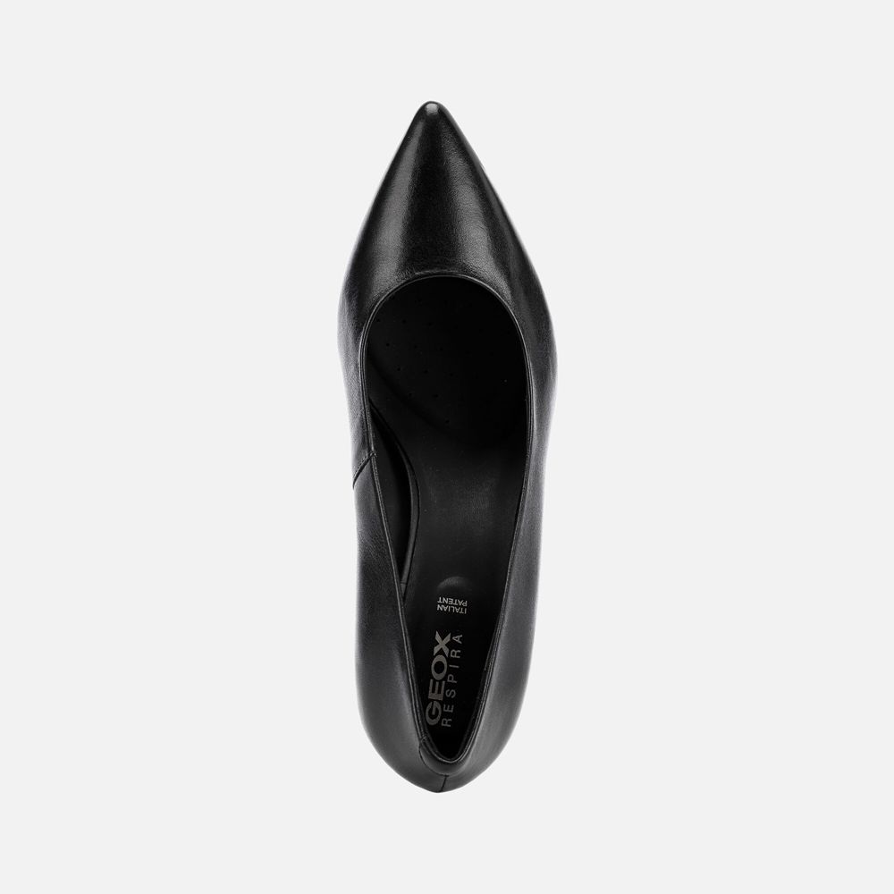 Geox Bayan Stiletto Ayakkabı Siyah - Bibbiana - XWB-519463